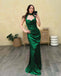 Sexy Red High Neck Mermaid Long Prom Dress Ideas, Evening Party Dresses,WGP1776