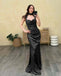 Sexy Red High Neck Mermaid Long Prom Dress Ideas, Evening Party Dresses,WGP1776