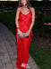 Casual Spaghetii Strap Mermaid Long Prom Dress Ideas, Evening Party Dresses,WGP1843