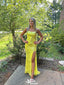 Unique Bateau Spaghetti Strap Mermaid Long Prom Dress Ideas, Evening Party Dresses,WGP1402