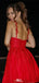 Gorgeous Spaghetti Strap V-neck Lace A-line Short Mini Homecoming Dress,EPT345