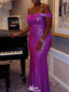 Elegant Off-shoulder Mermaid Long Prom Dress Ideas, Evening Party Dresses,WGP1462