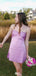 Casual Strapless Sheath Short Mini Homecoming Dress,EPT378