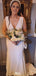 Casual Deep V-neck Mermaid Long Prom Dress Ideas, Evening Party Dresses,WGP1534