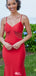 Formal Spaghetti Strap V-neck Mermaid Long Prom Dress Ideas, Evening Party Dresses,WGP1539