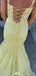 Gorgeous Spaghetti Strap Mermaid Long Prom Dress Ideas, Evening Party Dresses,WGP1544