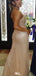 Gorgeous Halter Mermaid Long Prom Dress Ideas, Evening Party Dresses,WGP1558
