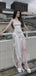 Elegant White Strapless Mermaid Long Sleeveless Popular Long Evening Dresses, Formal Dresses, Birthday Party, WGP694