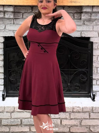 Formal Illusion Sleeveless A-line Short Mini Homecoming Dress,EPT468