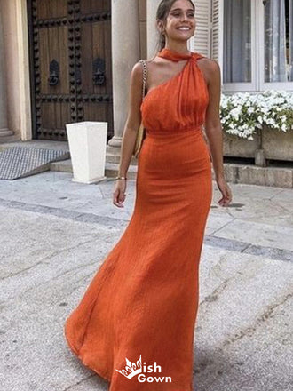Gorgeous Halter Unique Mermaid Long Prom Dress Ideas, Evening Party Dresses,WGP1602