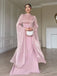 Elegant Pink Halter Mermaid Long Prom Dress Ideas, Evening Party Dresses,WGP1840