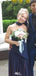 Casual Halter Strapless Mermaid Long Prom Dress Ideas, Evening Party Dresses,WGP1637