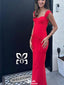 Formal Spaghetti Strap Mermaid Long Prom Dress Ideas, Evening Party Dresses,WGP1661