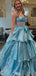 Gorgeous Strapless A-line Long Prom Dress Ideas, Evening Party Dresses,WGP1669
