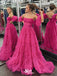 Beautiful Pink A-Line Strapless Backless Popular Long Evening Dresses, Formal Dresses, Birthday Party, WGP552