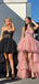 Unique Pink Sweetheart High Low Long Prom Dress Ideas, Evening Party Dresses,WGP1783