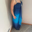 Unique Blue Spaghetti Strap Mermaid Long Prom Dress Ideas, Evening Party Dresses,WGP1723