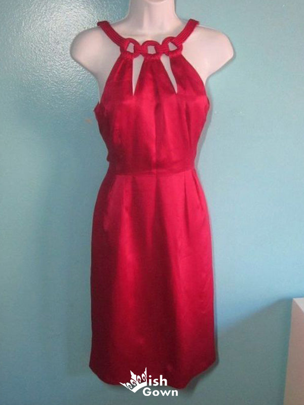 Elegant Halter Sheath Short Mini Homecoming Dress,EPT595