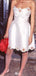 Elegant Strapless A-line Short Mini Homecoming Dress,EPT612