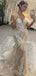 Elegant White Off-Shoulder Sleeveless Mermaid Long Wedding Dresses With Sweep Trailing,WDH176