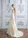 Classy Ruched Satin Wedding Prom Gown Strapless Sweetheart Neckline Mermaid Silhouette,WDH188