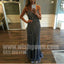 Most Popular Sparkle Charming Spaghetti Strap Evening Long Prom Dresses, WG1114