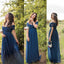 Short Sleeve Off Shoulder Long Charming Wedding Bridesmaid Dresses, WG343