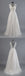 Best Sale Vantage V-Back Lace Top Simple Design Wedding Party Dresses, WD0036 - Wish Gown