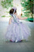 Light Purple Satin Tulle Pixie Tutu dresses, Lovely Cheap Flower Girl Dresses,  FG017