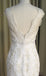 Gold Embroidered Lace Unique V Neck Charming Long Wedding Bridal Gown, WG639 - Wish Gown