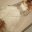 Charming Long Sleeve Shinning Straight Neck Beautiful Junior Homecoming Dress, WG703 - Wish Gown