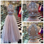 Two Piece High Neck Pretty Open Back Popular Fashion Charming Long Prom Dresses Online, PD0115