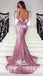 Sequin Sexy Sparkle Popular Mermaid Evening Backless Cheap Long Prom Dress, PD0131