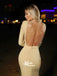 Long Sleeves Side Slit Mermaid Long Prom Dresses PG1175