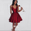 Popular Simple Cheap Spaghetti Strap Short Homecoming Dress, SE1101