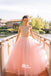 Beautiful Pink Formal Junior A Line Elegant Fashion Cheap Online Long Prom Dresses, WG261