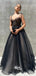 Vintage Bow Straps Polka Dots Tulle Backless A-line Evening Gowns Prom Dresses , WGP149