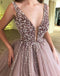 Charming Beaded Inexpensive Popular Evening Ball Gown Long Prom Dress, WG1130 - Wish Gown