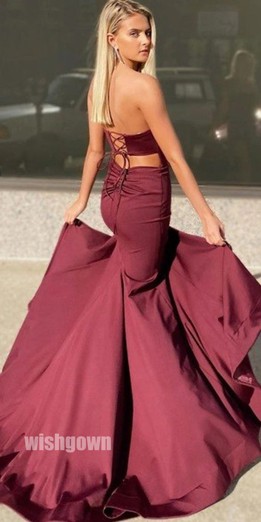 Sexy Sweetheart Split Side Long Prom Dresses PG1187