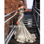 Spaghetti Strap Mermaid Side Slit Long Bridesmaid Prom Dresses PG1122