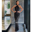 Black Halter Sequins Floor-length Prom Dresses PG1106