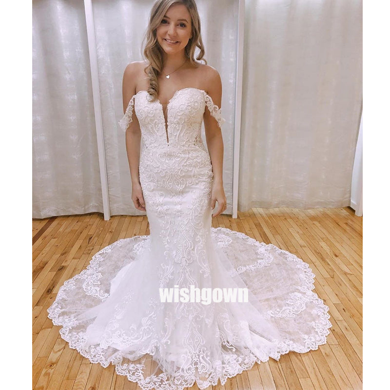 Sweetheart Cap Sleeve Dreaming Long Wedding Dress WDH044