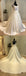 Half Sleeves Open Back Long Brides Wedding Dresses with Lace Up Back, WG1222