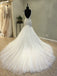 Spaghetti Strap Open Back Mermaid Charming Long Wedding Dress for Brides, WG1208