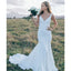 Elegant Simple Cheap Long Mermaid Bridal Wedding Dresses, STZ314 - Wish Gown