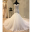 Spaghetti Strap Open Back Mermaid Charming Long Wedding Dress for Brides, WG1208